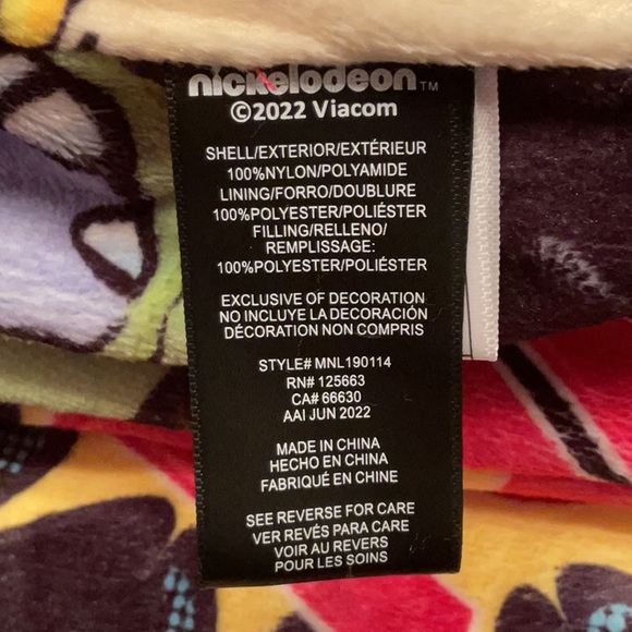 Members Only Nickelodeon Shiny Fuchsia Puffer Jacket NWT    FREE SHIPPING! - Picture 8 of 15